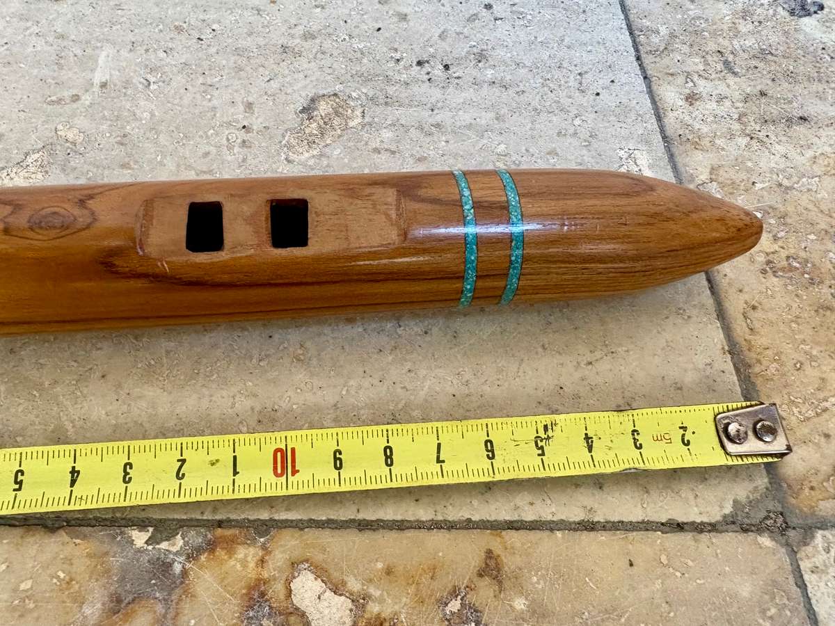 Native American wood flute 45cm