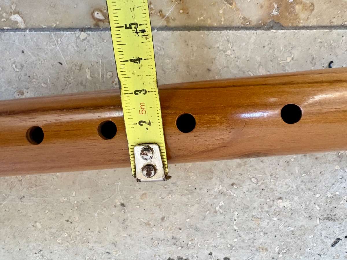 Native American wood flute 45cm