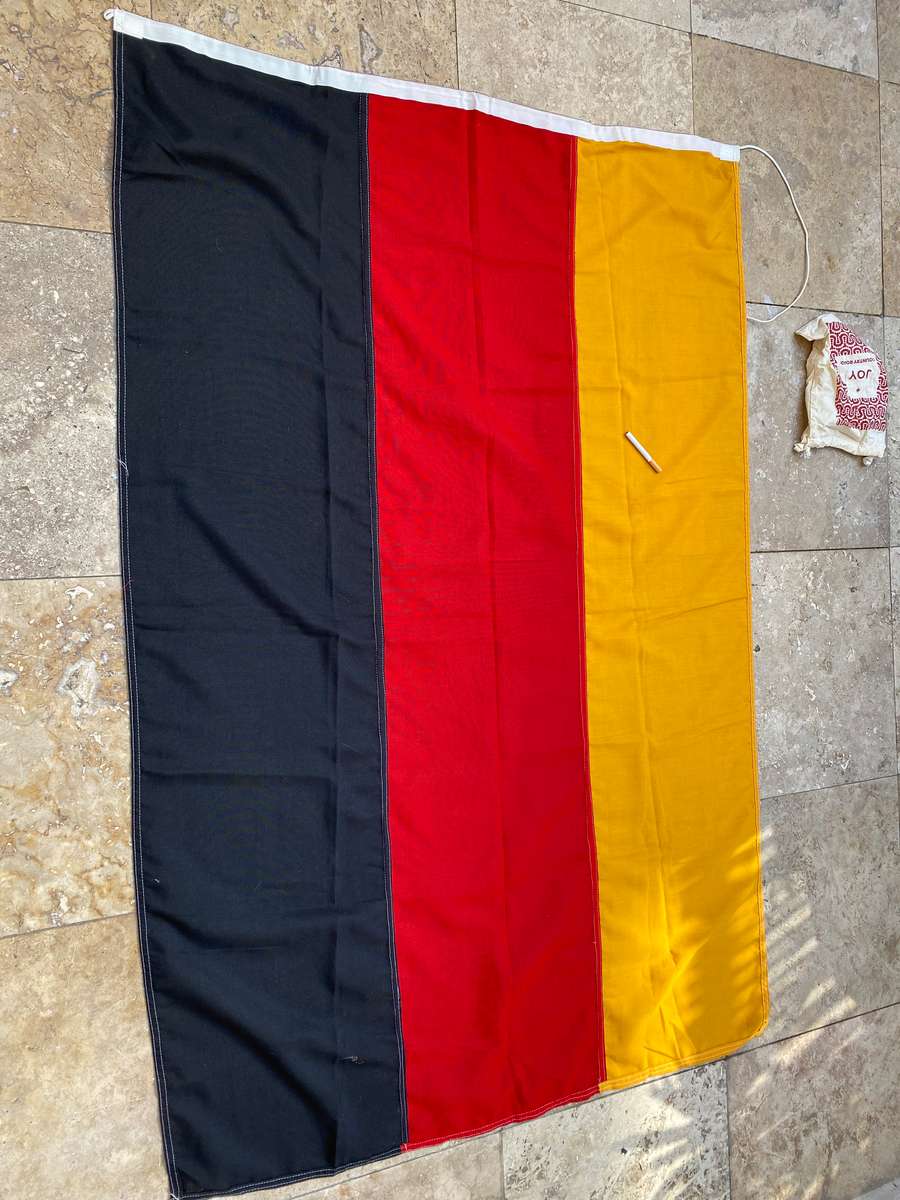 German cotton flag 95cm x 145cm