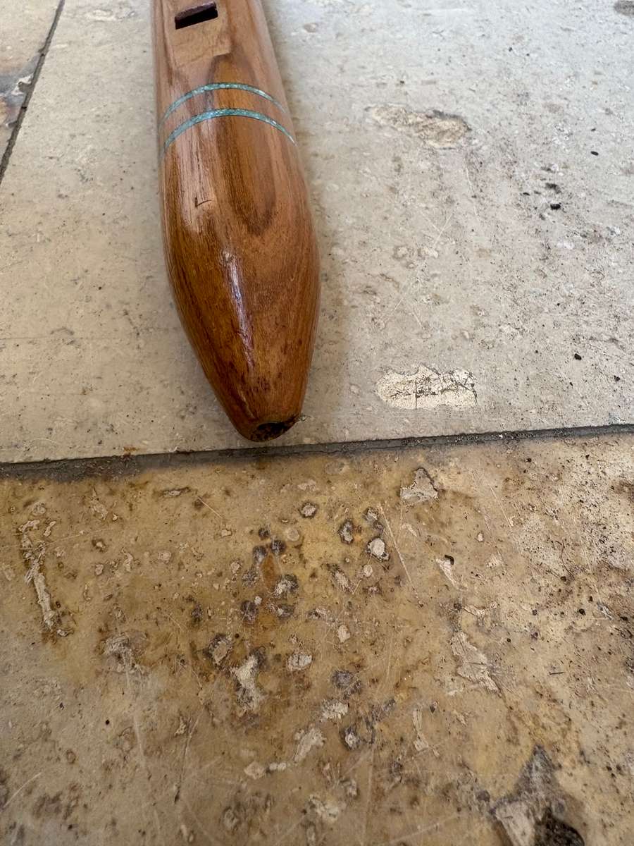Native American wood flute 45cm