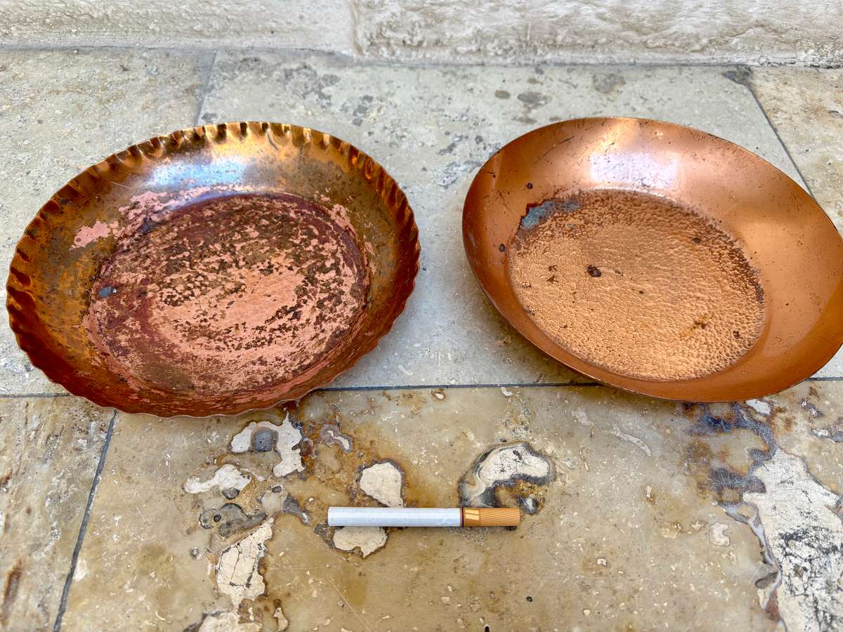 Vintage Mitchel Rose  copper plate pair Rhodesia