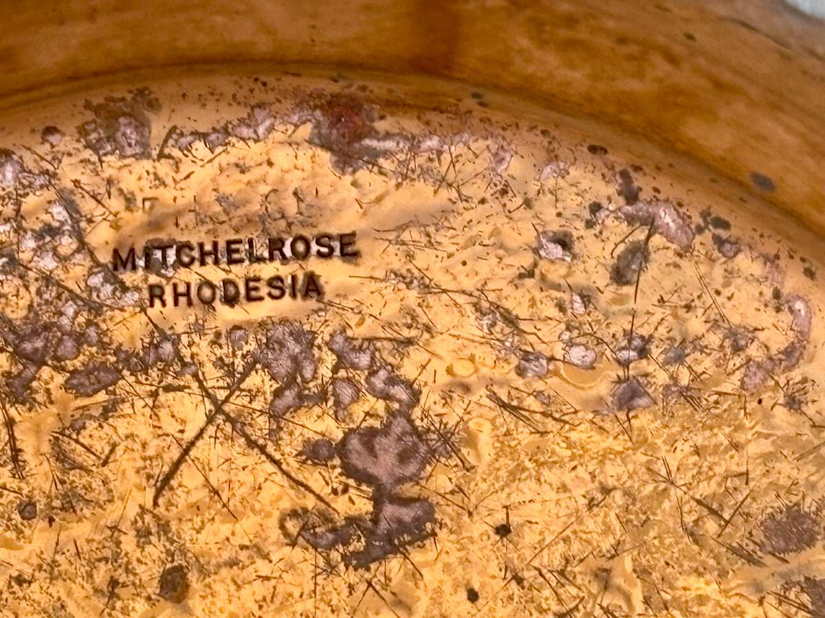 Vintage Mitchel Rose  copper plate pair Rhodesia