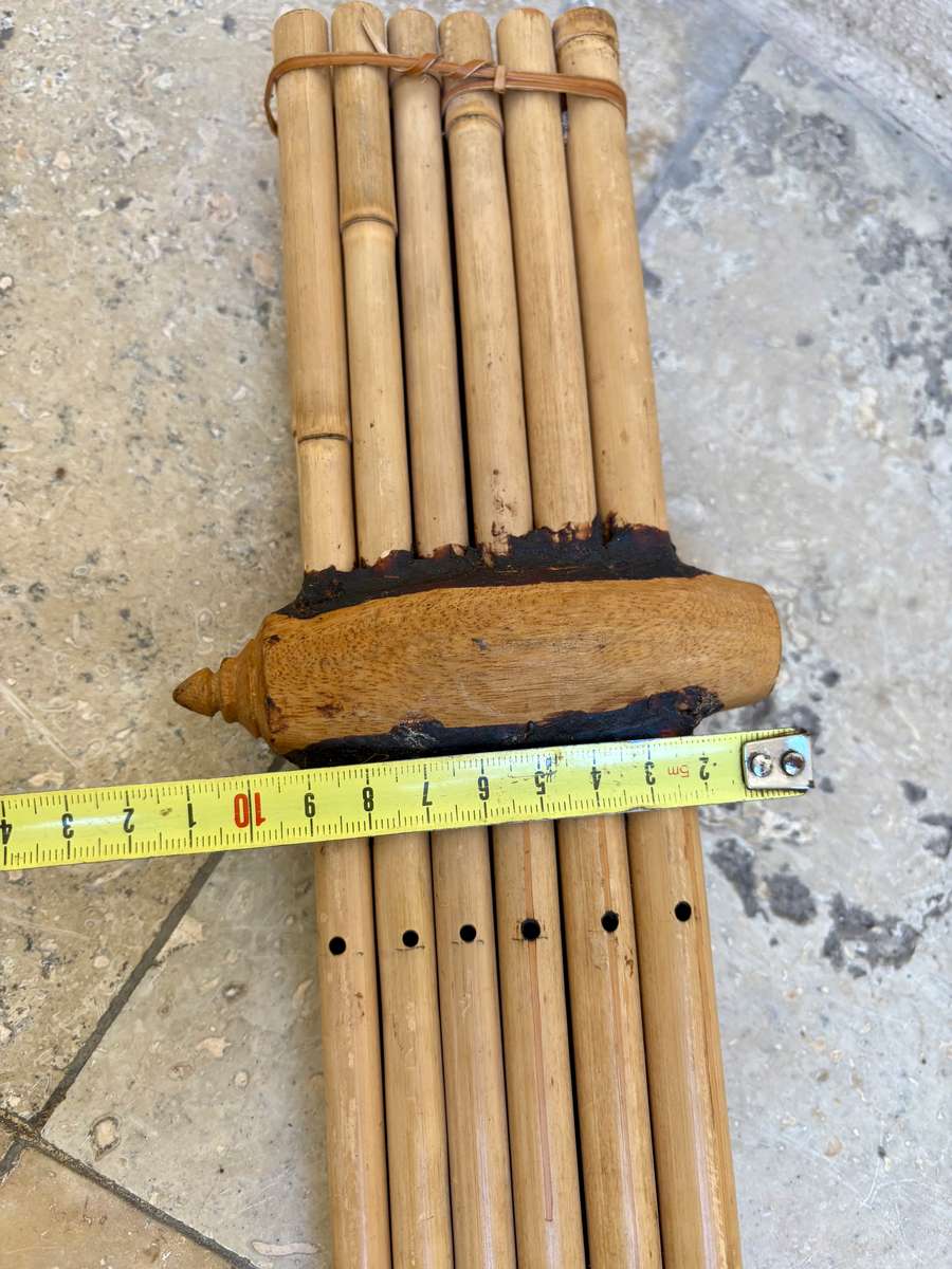 Thai traditional Bamboo flute , Isan Khaen musical instrument