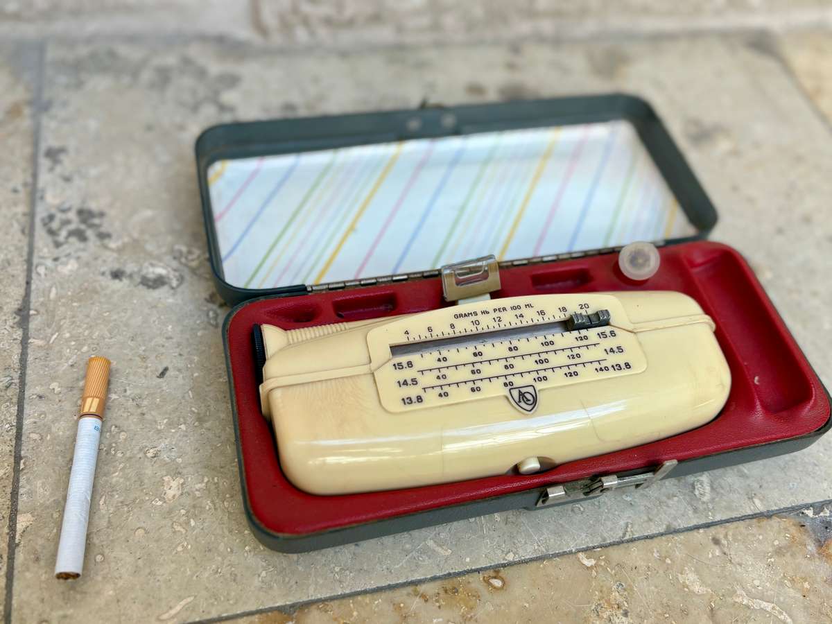 Vintage Spencer  American optical  Medical Hemoglobin meter kit