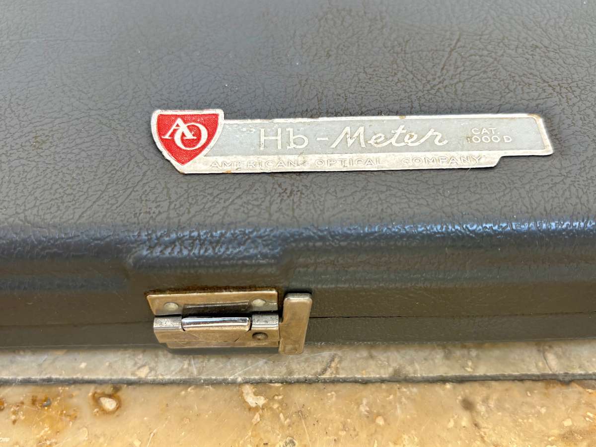 Vintage Spencer  American optical  Medical Hemoglobin meter kit