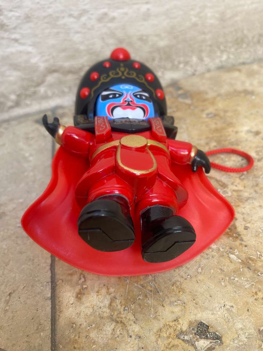 Chinese Sichuan opera face changing doll 4 faces hanging doll