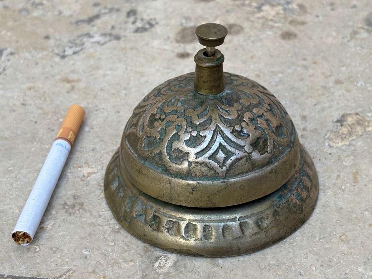 Vintage Brass reception bell