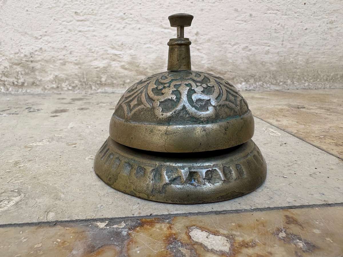Vintage Brass reception bell