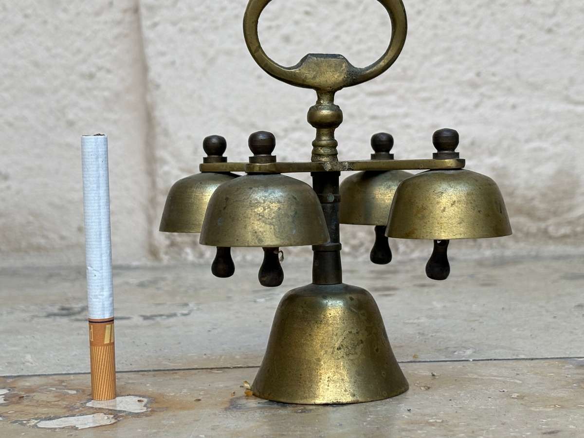 Vintage brass bells 5 in 1 Hong Kong