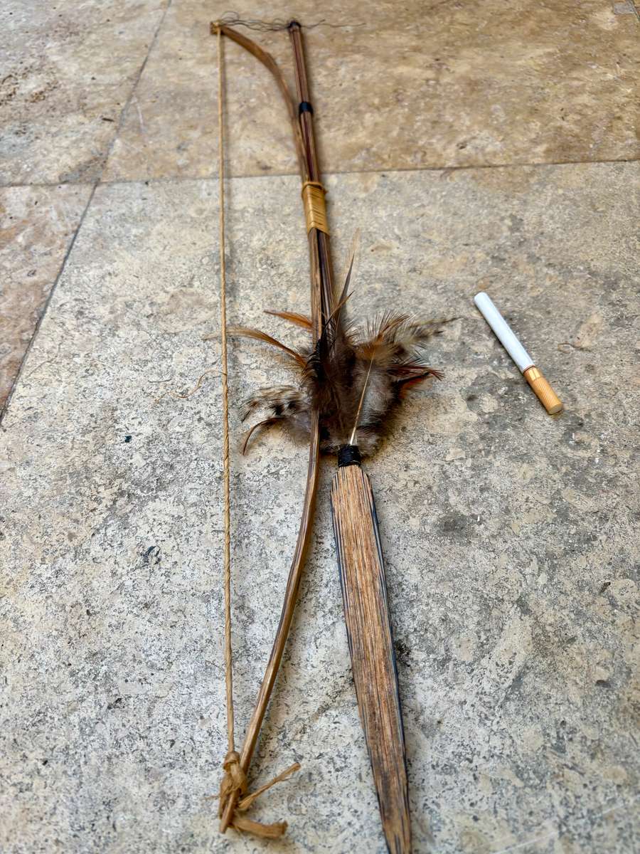 Bamboo bow and arrow 60 cm