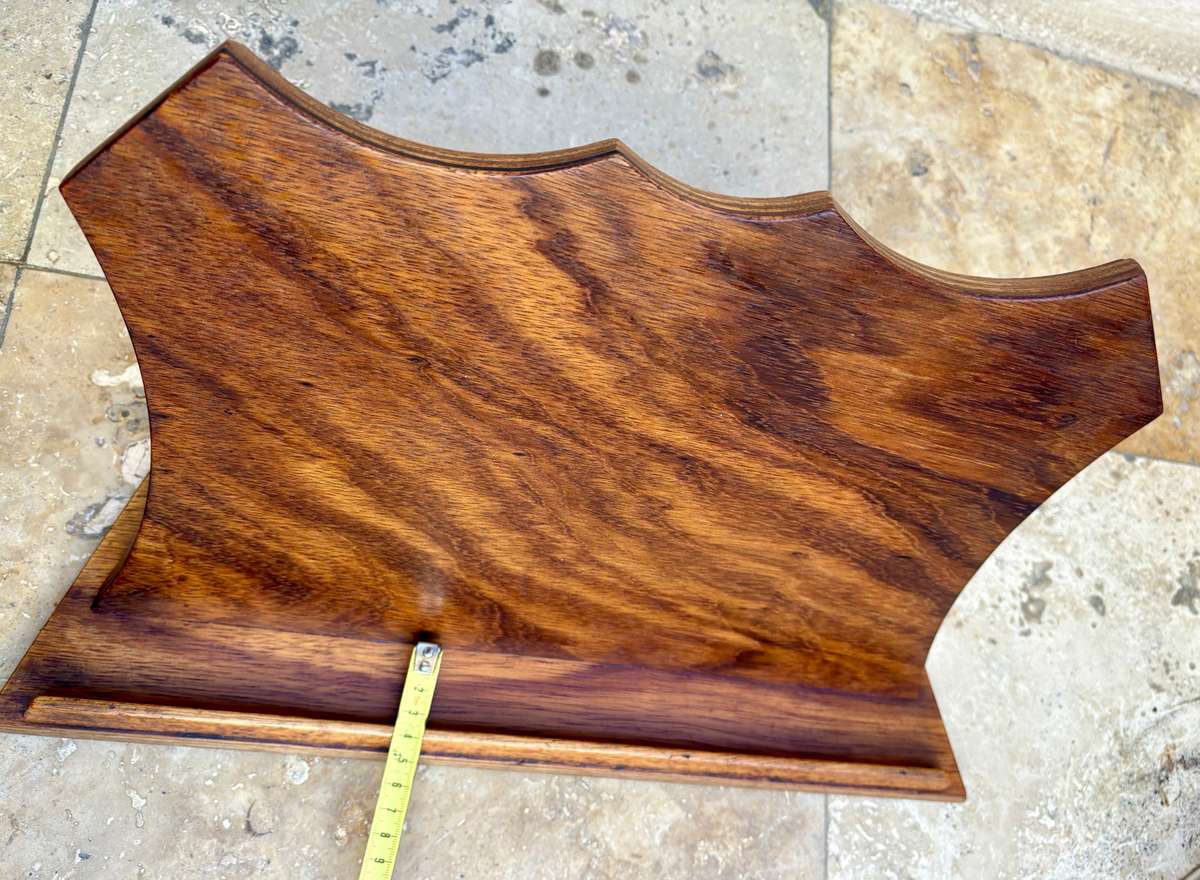 Vintage wood book stand