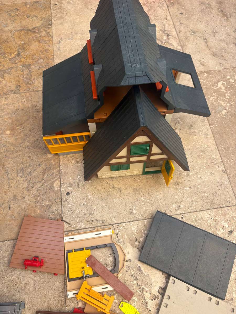 Vintage Playmobil Farm Set 3072 Secondhand Spares and Figures