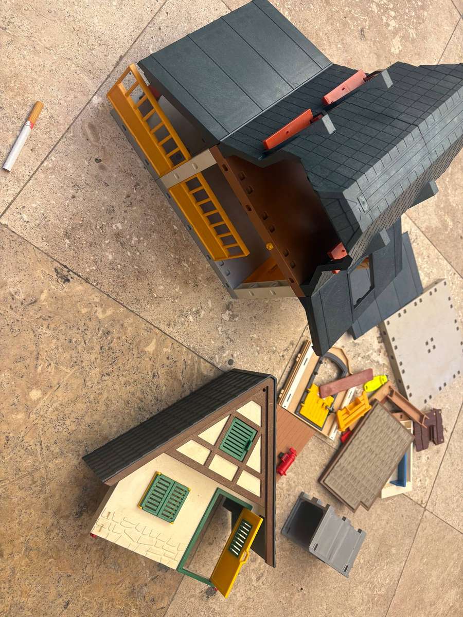 Vintage Playmobil Farm Set 3072 Secondhand Spares and Figures