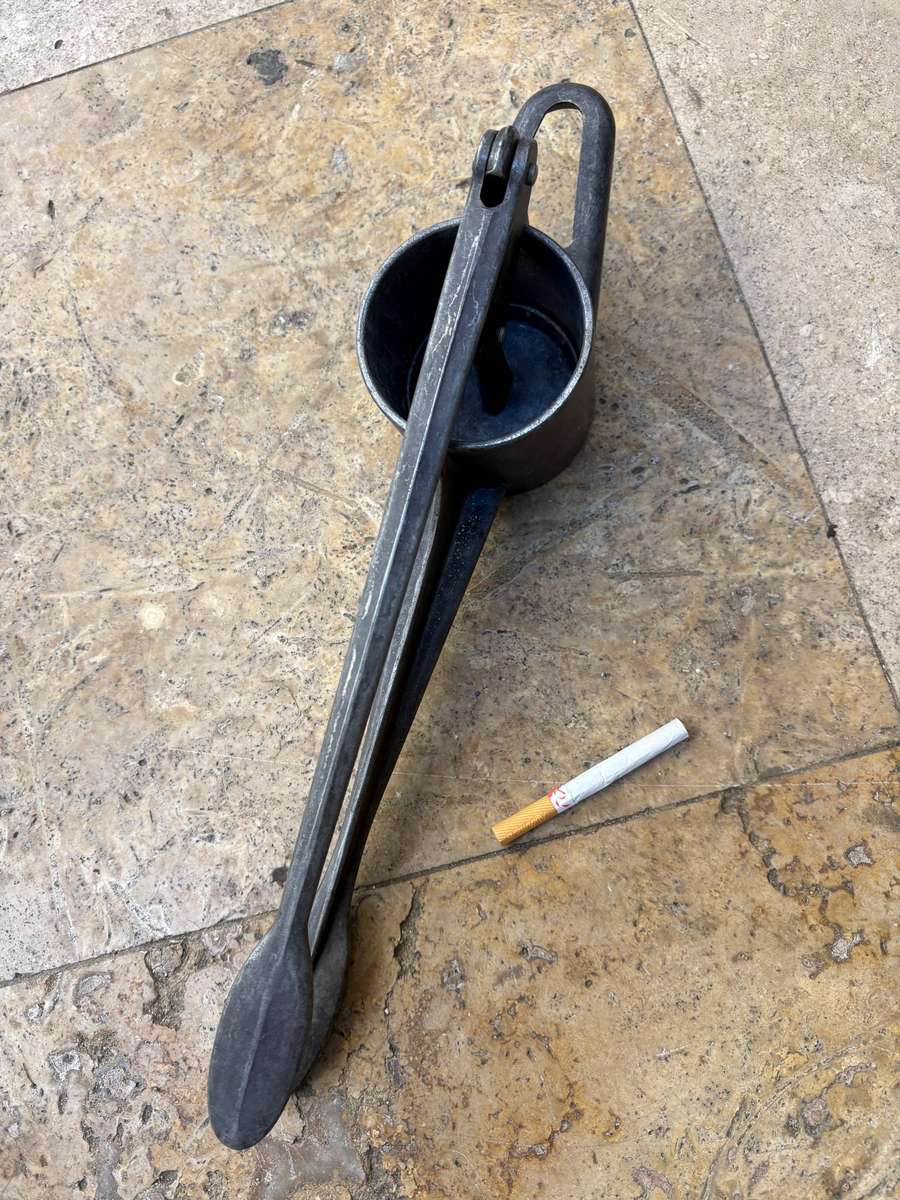 Vintage potato ricer press