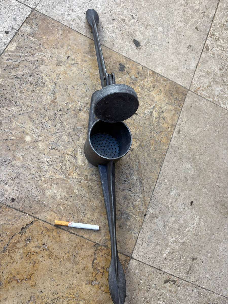 Vintage potato ricer press