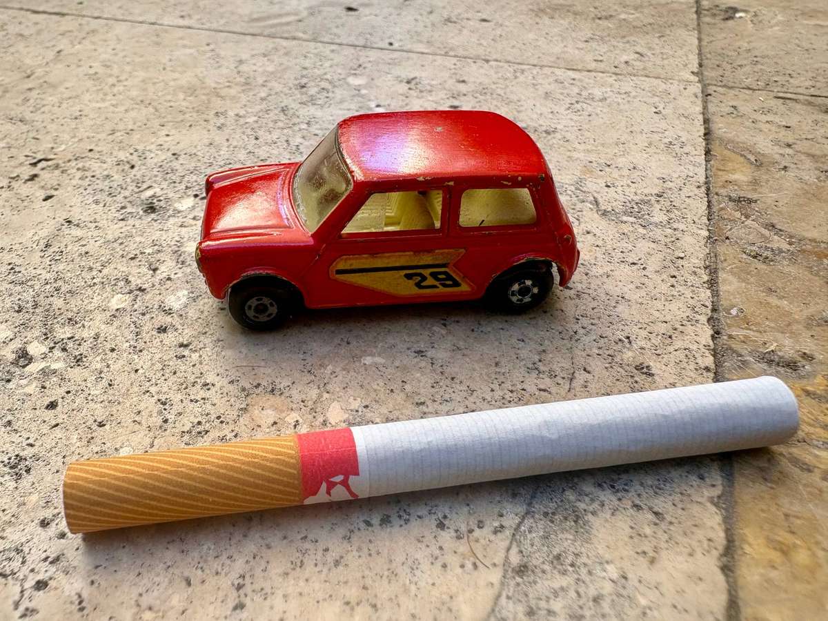 Matchbox super fast racing mini nr 29 Lesney England orange 1970 diecast