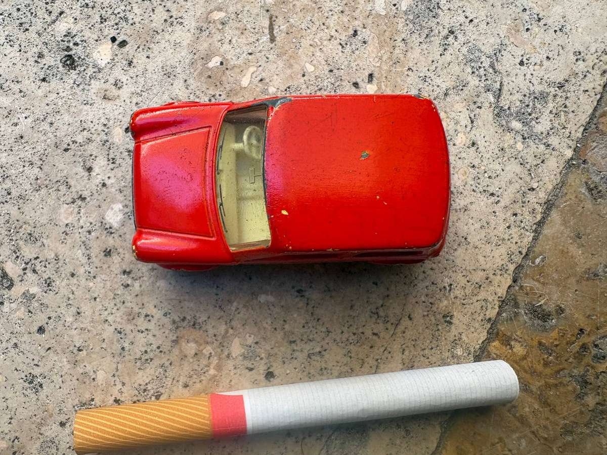 Matchbox super fast racing mini nr 29 Lesney England orange 1970 diecast