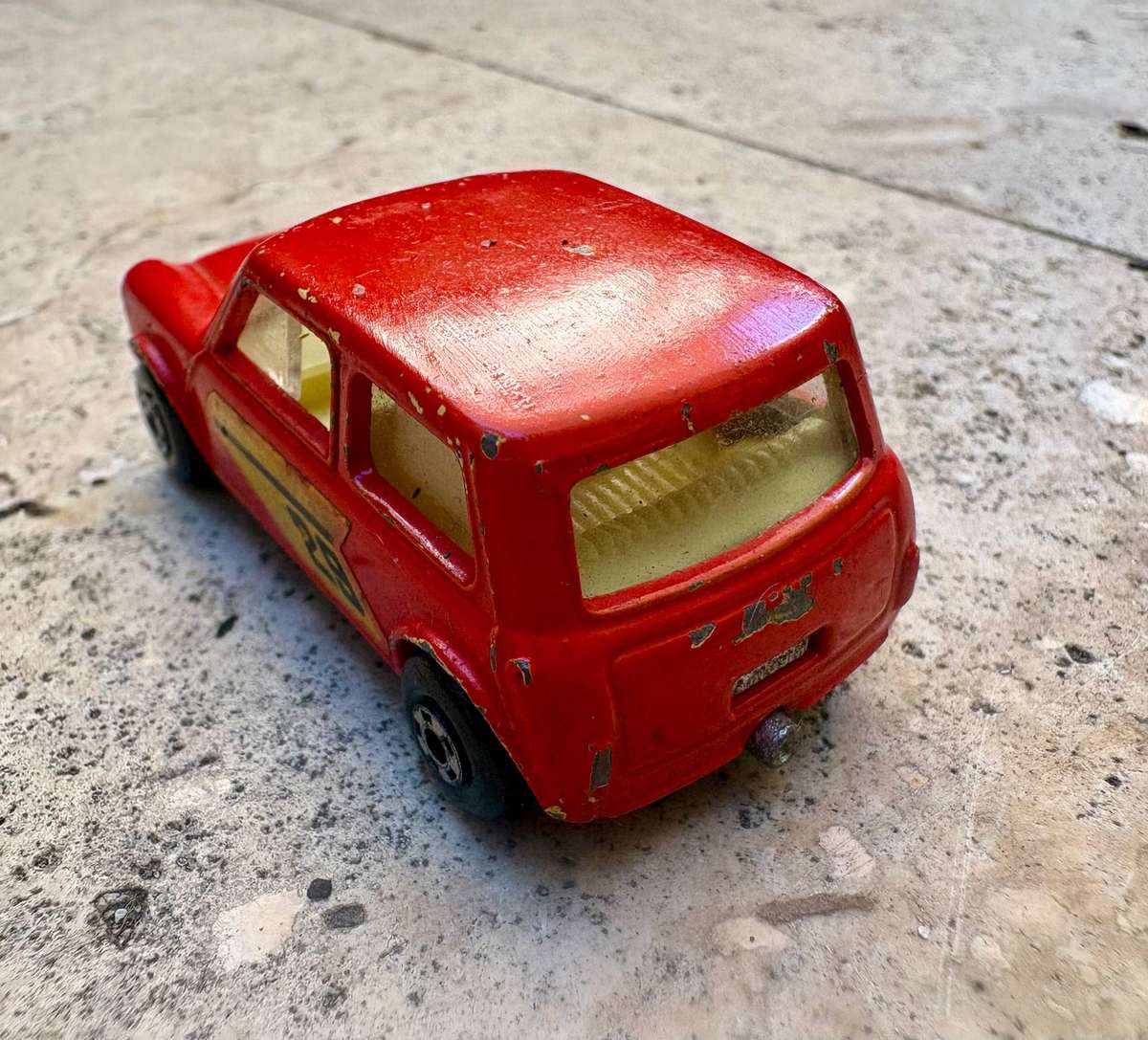 Matchbox super fast racing mini nr 29 Lesney England orange 1970 diecast