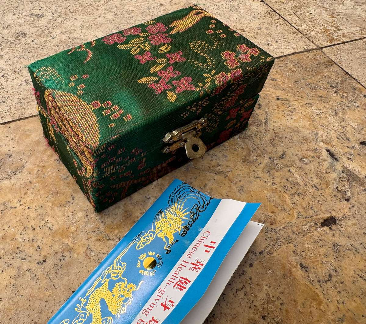 Vintage Chinese Baoding Balls. Sound Therapy/ Meditation Chime balls in box