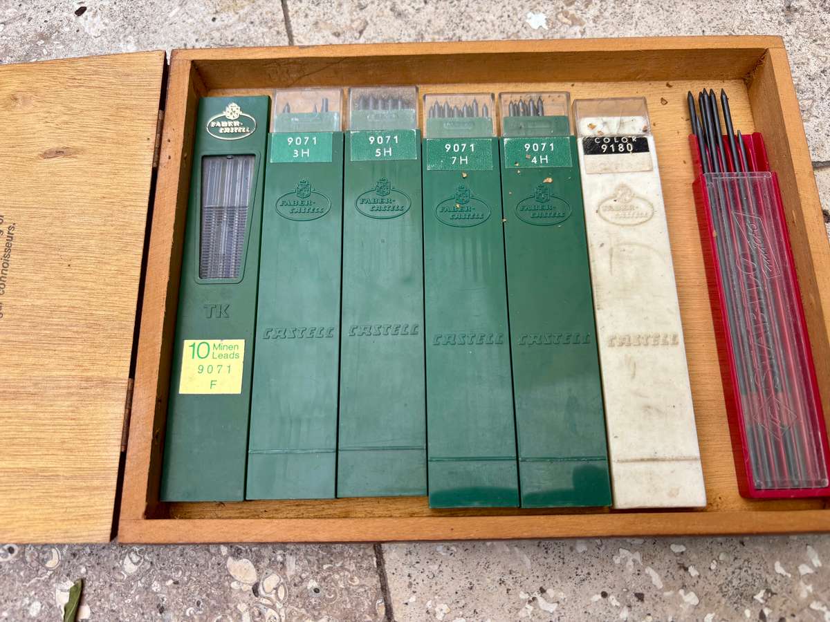 Vintage pencil lead faber castell pencil