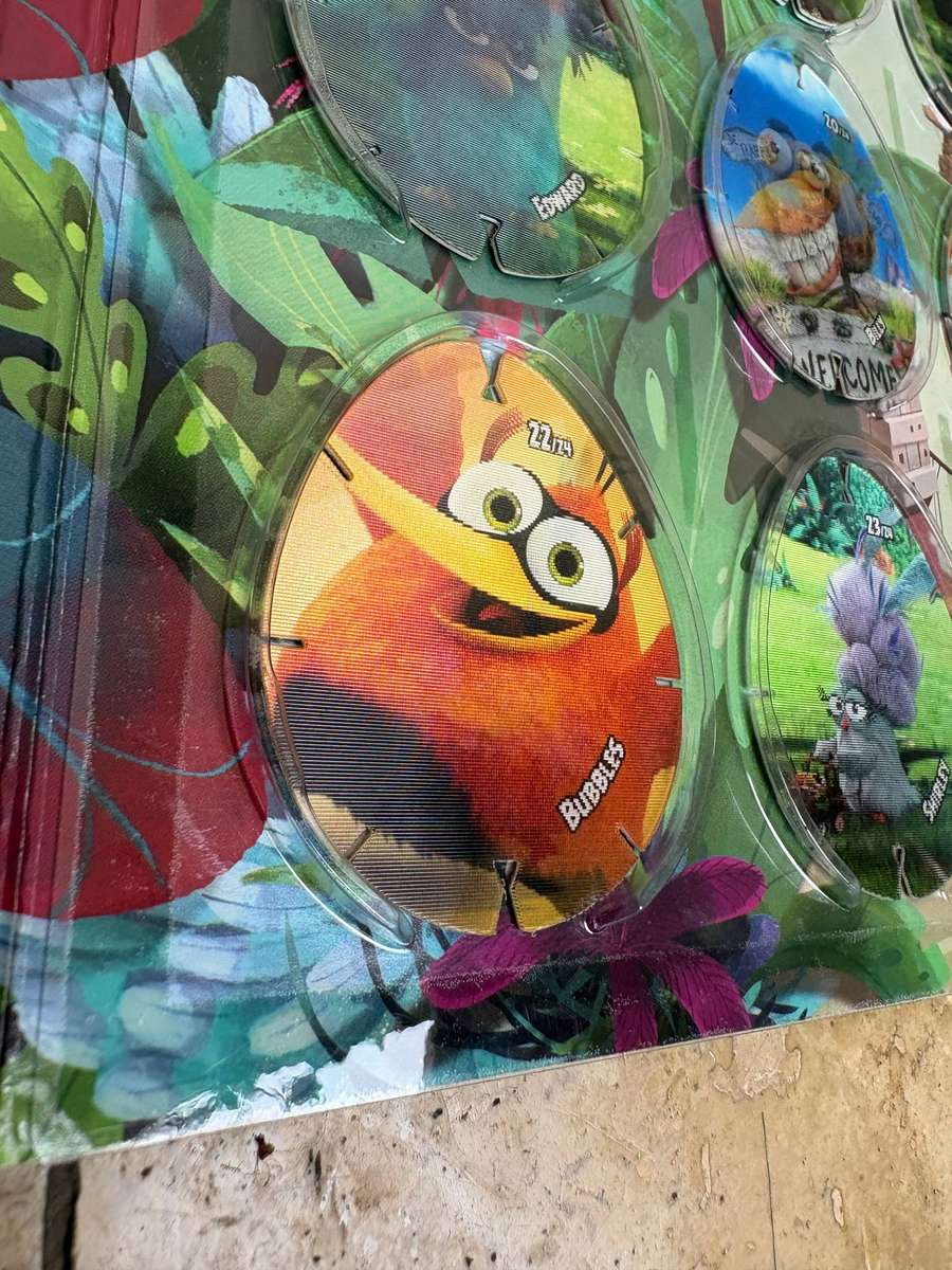 Angry Birds Lenticular Cards Album