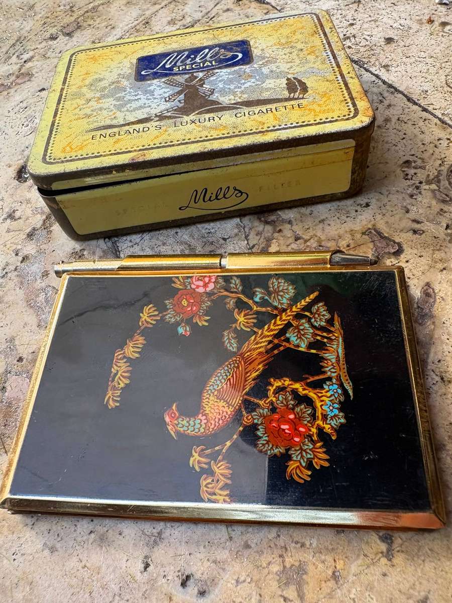 Vintage Stratton notebook holder and pen