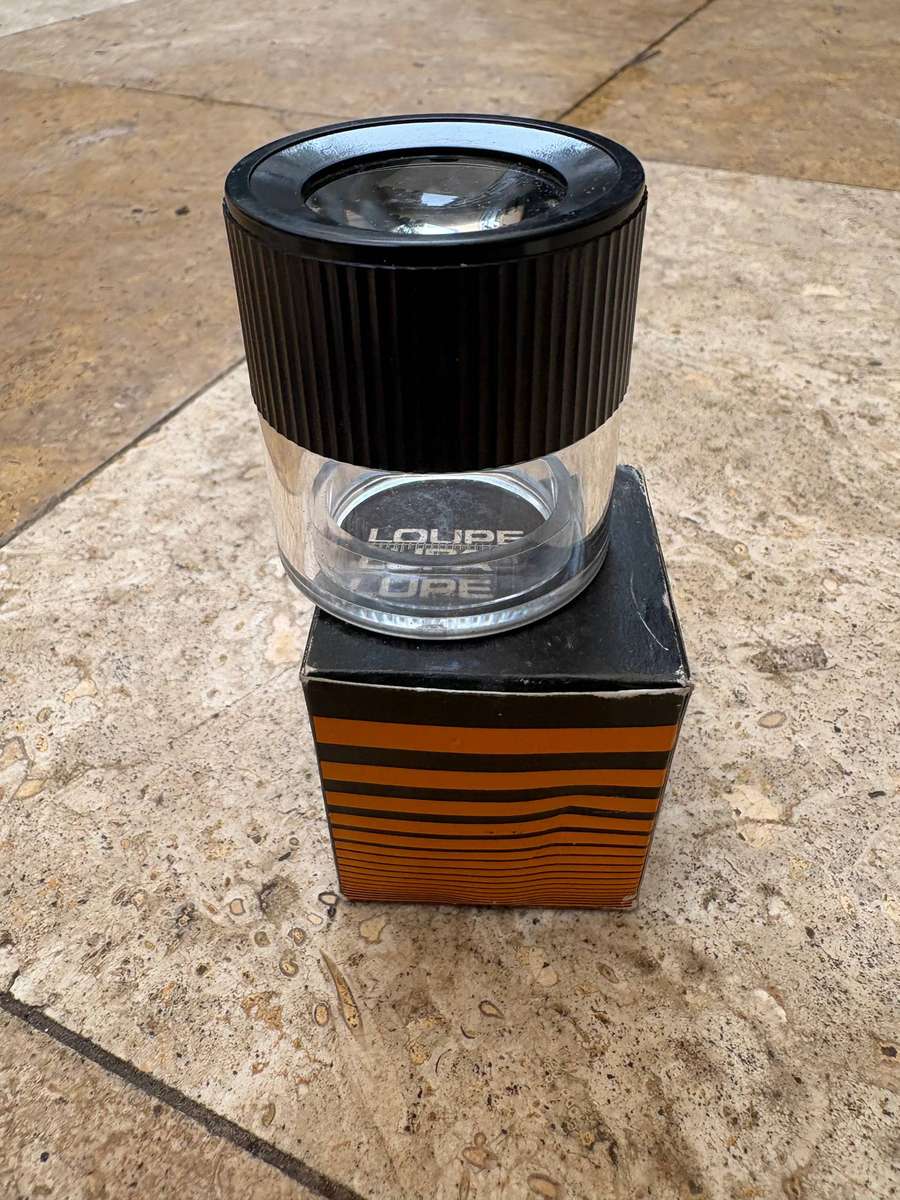 10x magnifier loupe with measure  2 cm