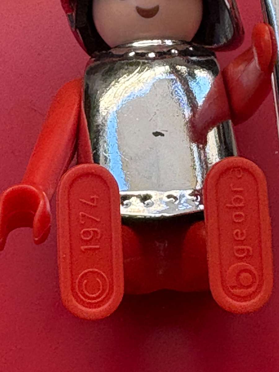 Vintage Playmobil city guard lot , chrome knights with horses