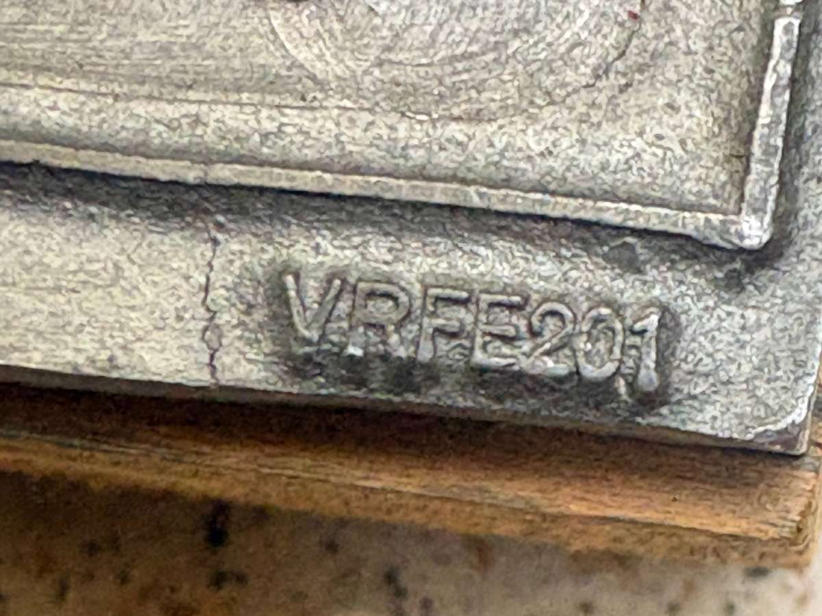 vintage lead printing plate Rembrandt cigarettes