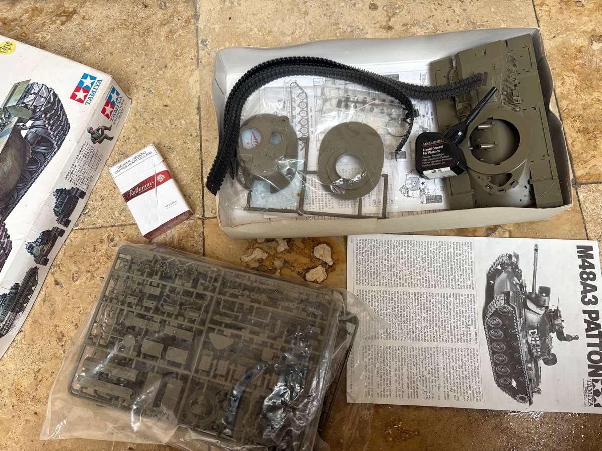 Tamiya Patton M48A3 ( kit 35120 ) US tank 1:35