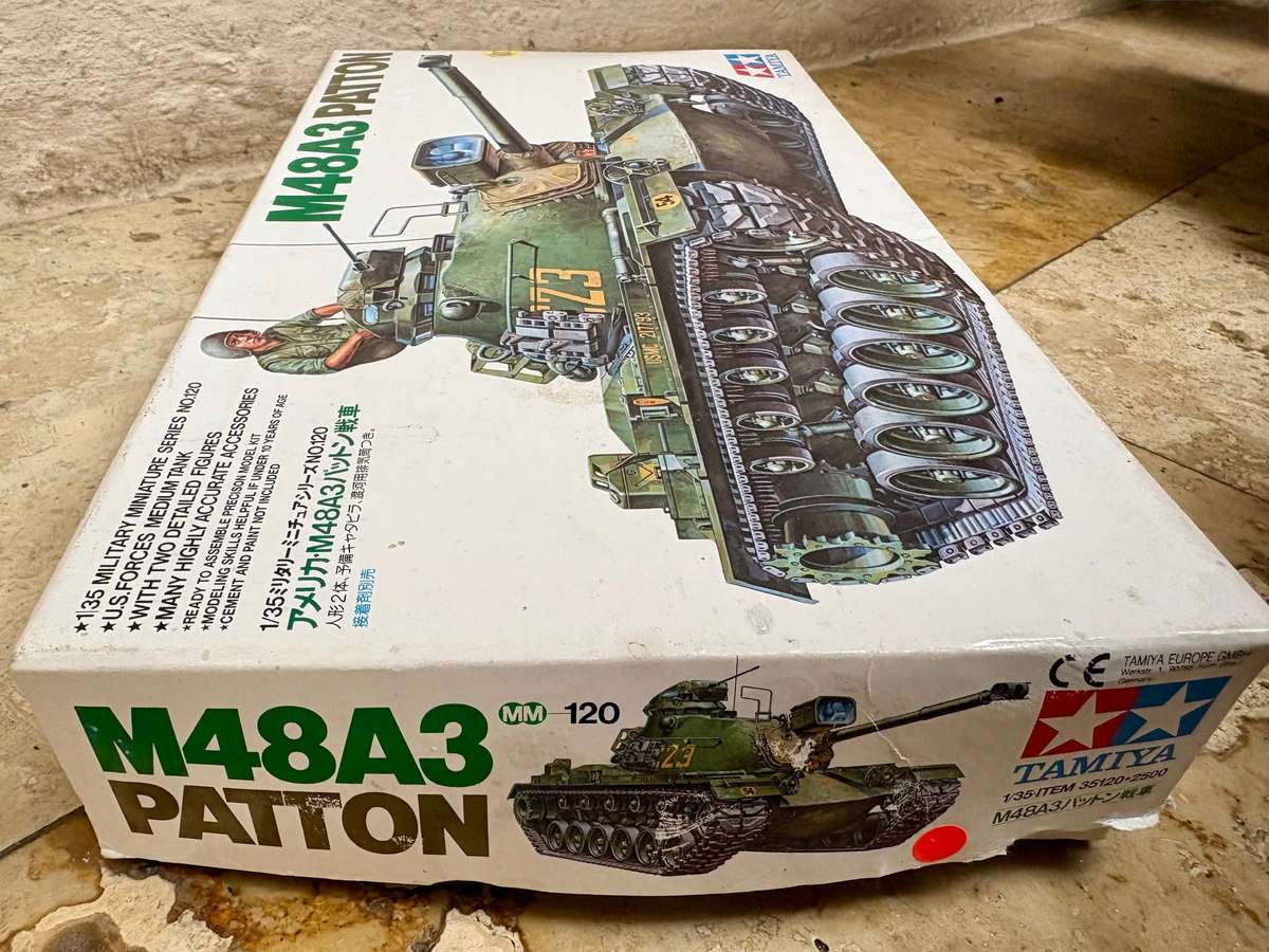 Tamiya Patton M48A3 ( kit 35120 ) US tank 1:35