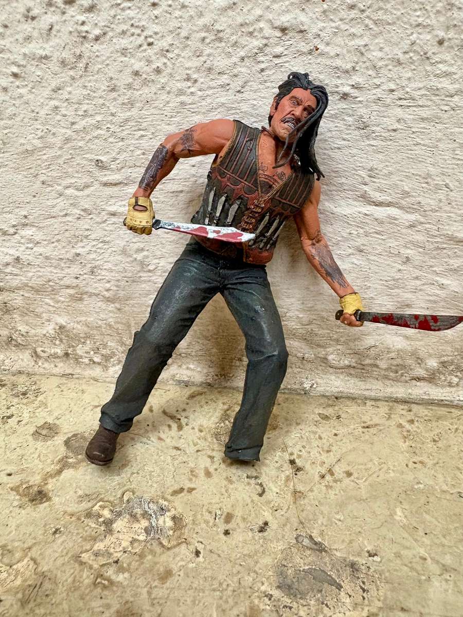 Neca machete figure Danny Trejo action figure + 2 machete