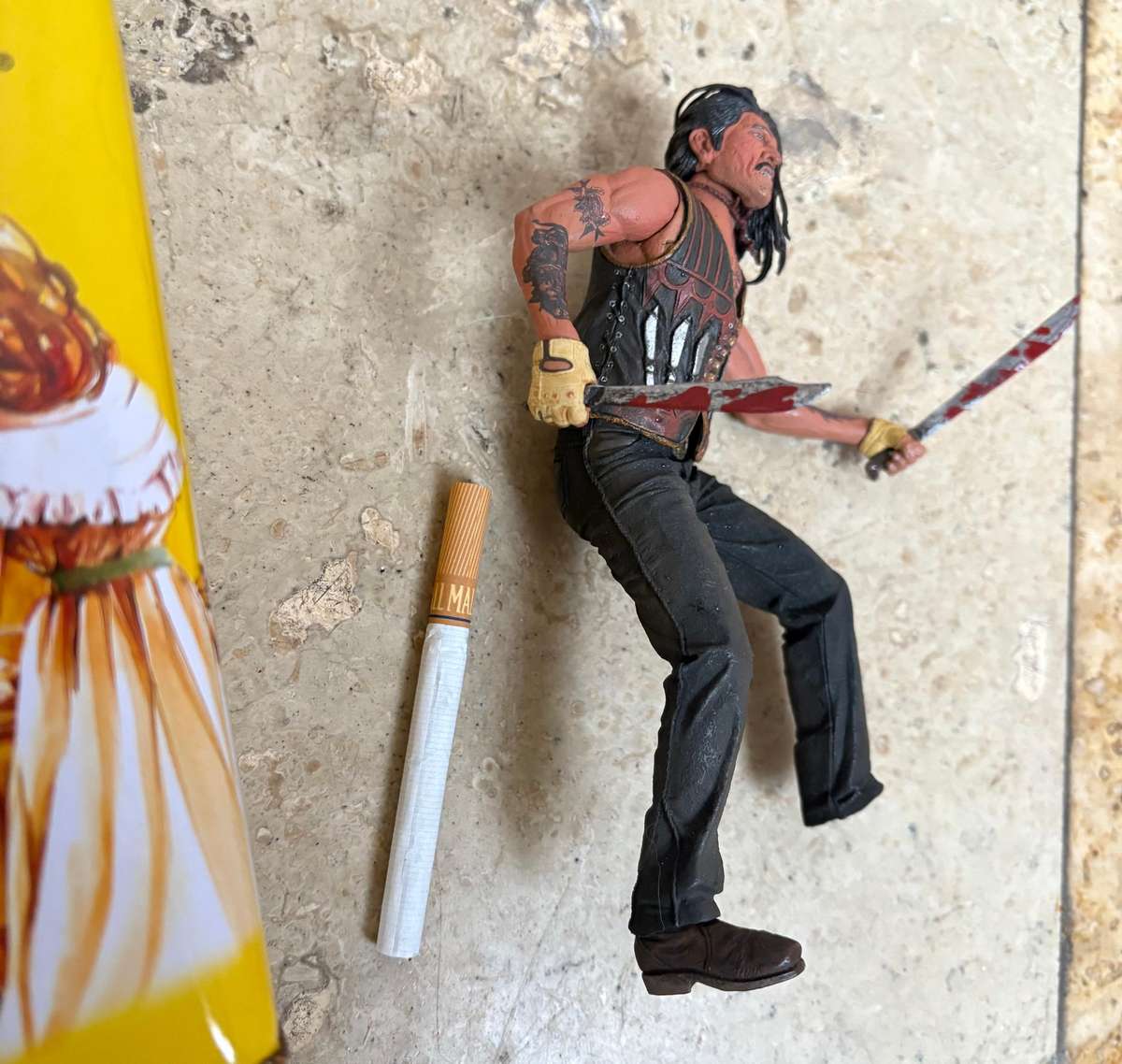 Neca machete figure Danny Trejo action figure + 2 machete