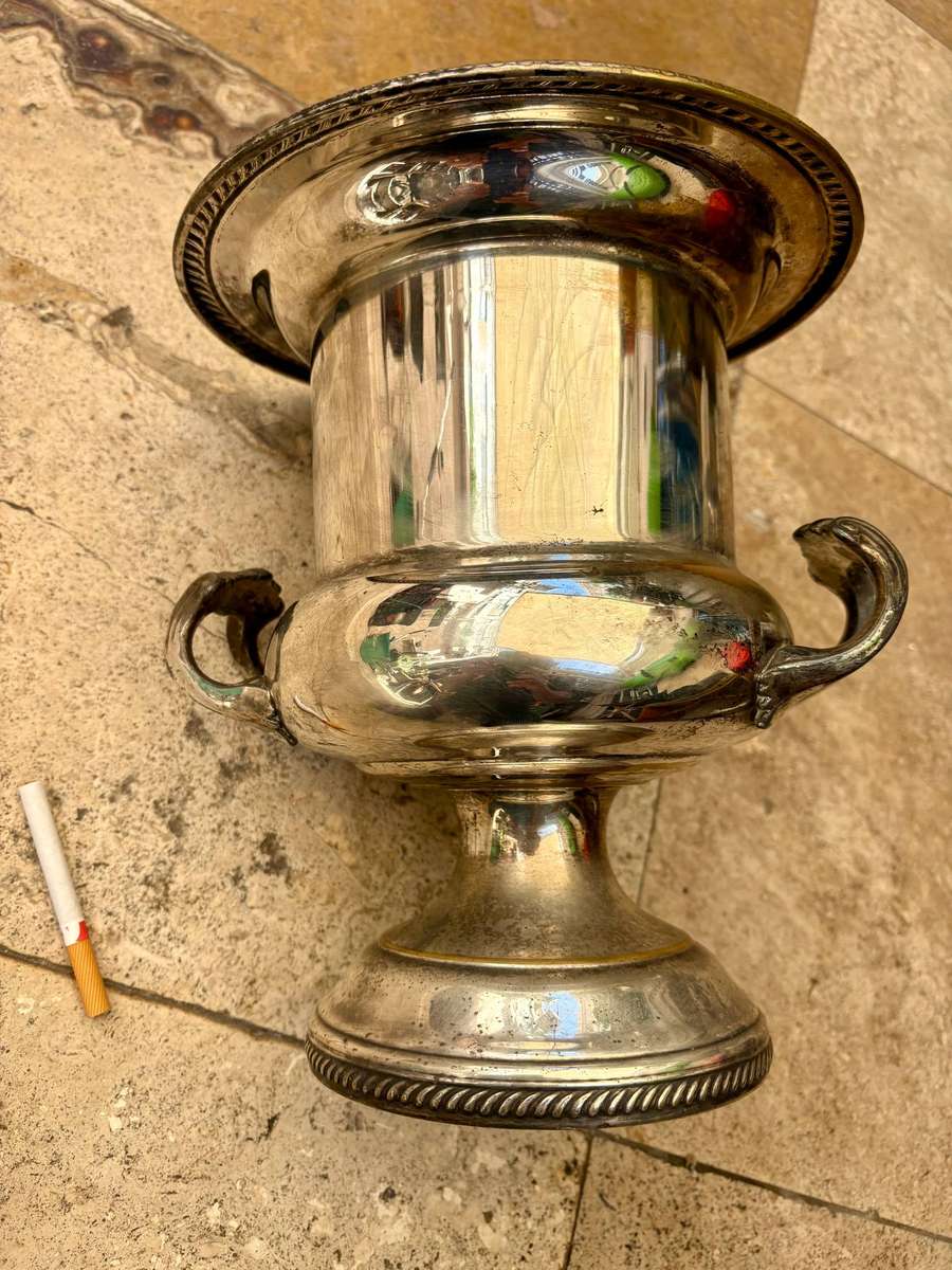 Vintage FB Rogers Silver Plate Champagne Ice Bucket