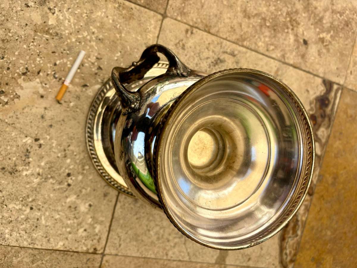 Vintage FB Rogers Silver Plate Champagne Ice Bucket