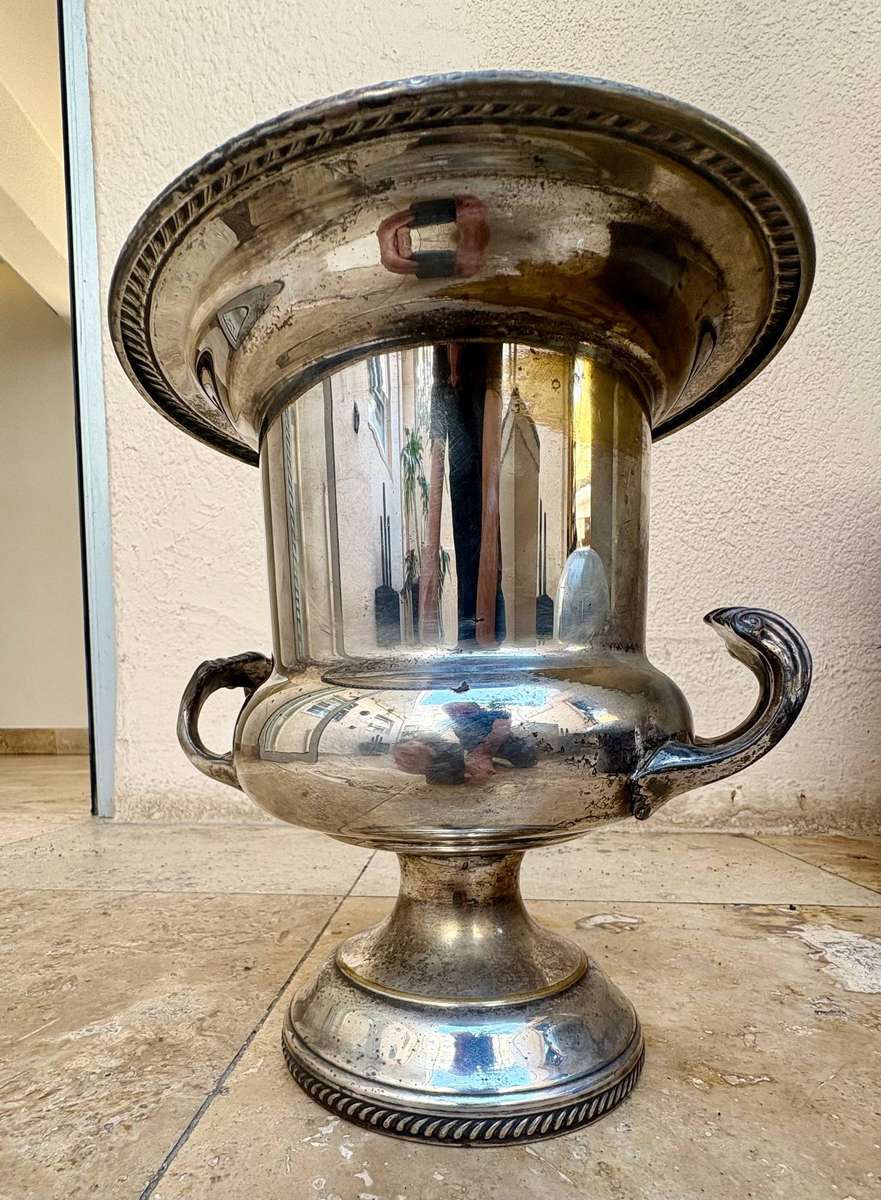 Vintage FB Rogers Silver Plate Champagne Ice Bucket