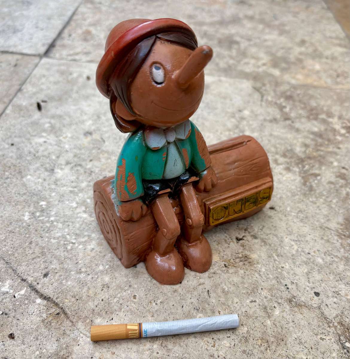 Vintage NBS PINOCCHIO MONEY BOX by PRIMA TOYS 1979