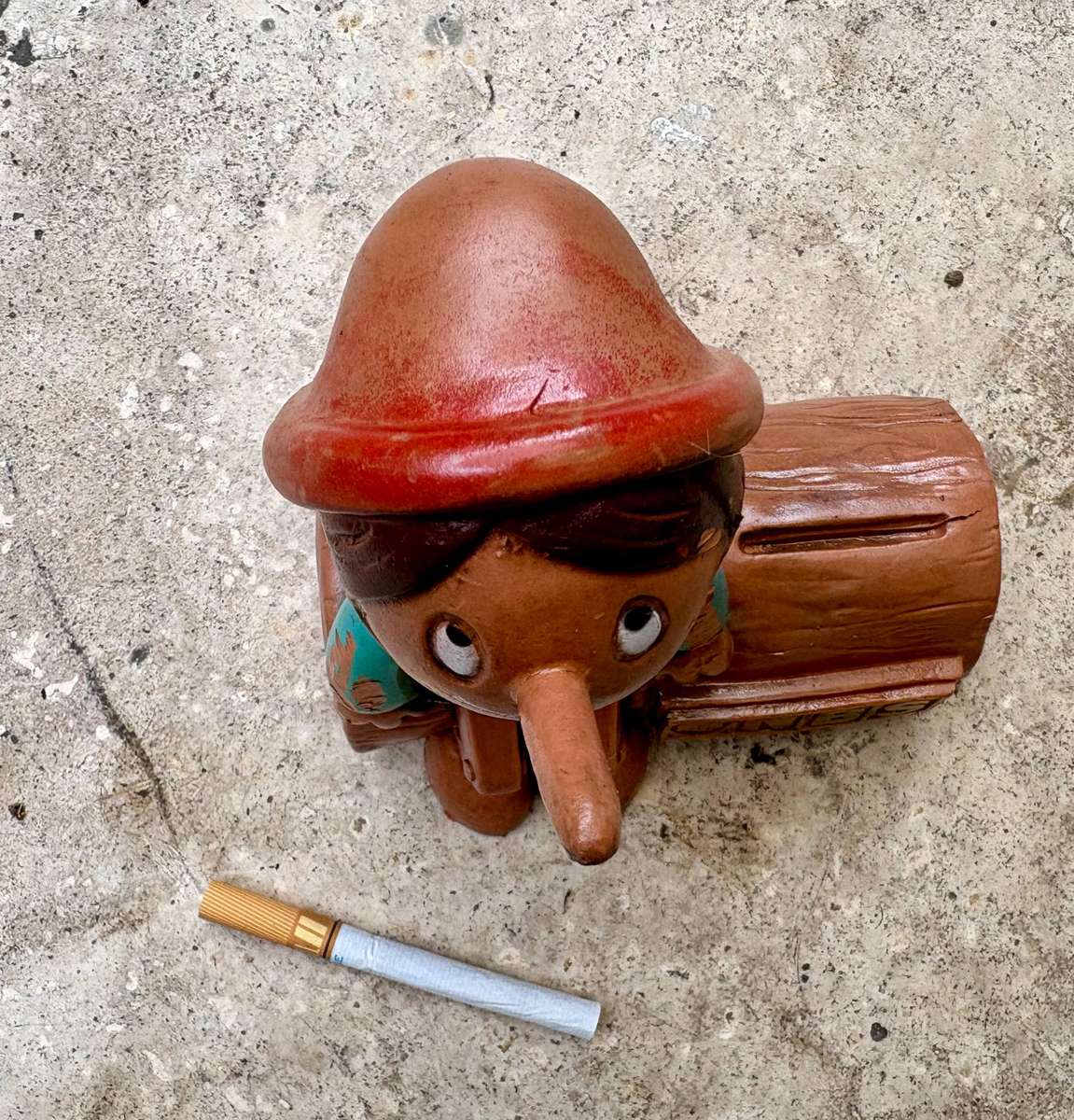 Vintage NBS PINOCCHIO MONEY BOX by PRIMA TOYS 1979