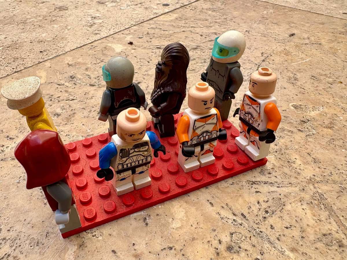 Lego Star Wars mini figure lot of 8