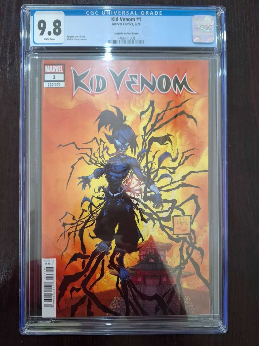 Kid Venom  #1 , Limited edition, CGC 9.8 graded Comic