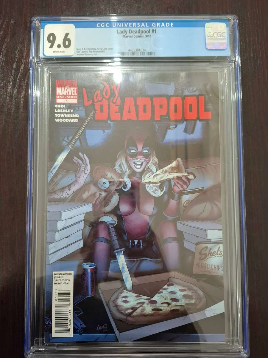 Lady Deadpool #1, CGC 9.8 Graded Comic, 1st print
