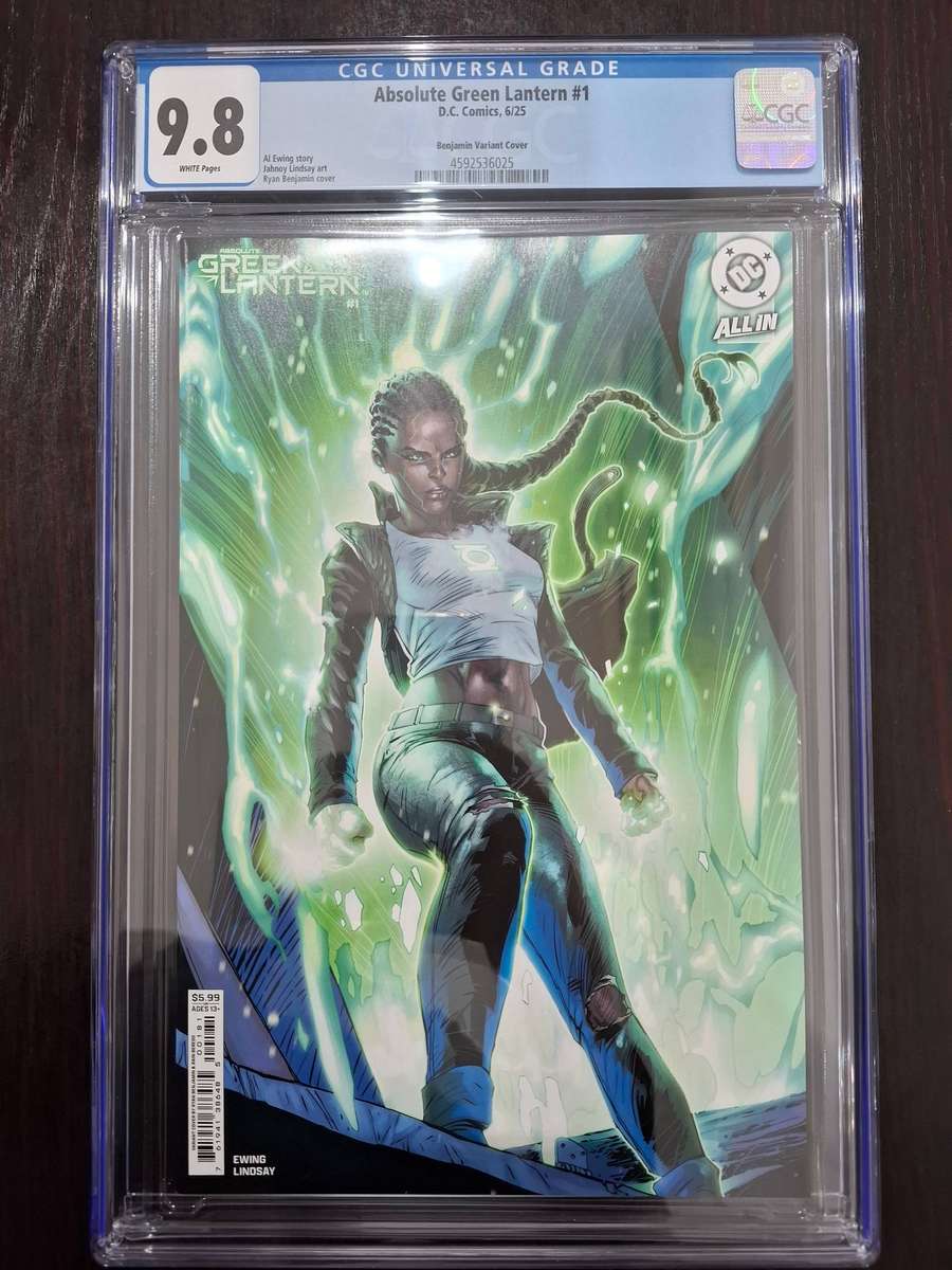 Absolute Green Lantern #1, CGC 9.8 Graded Comic, 1st print