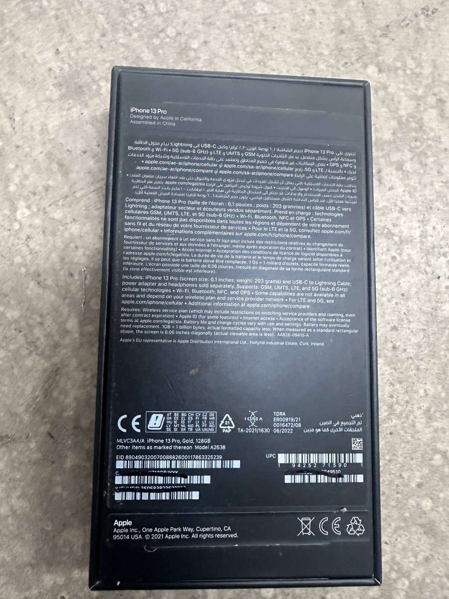 Empty iPhone Boxes