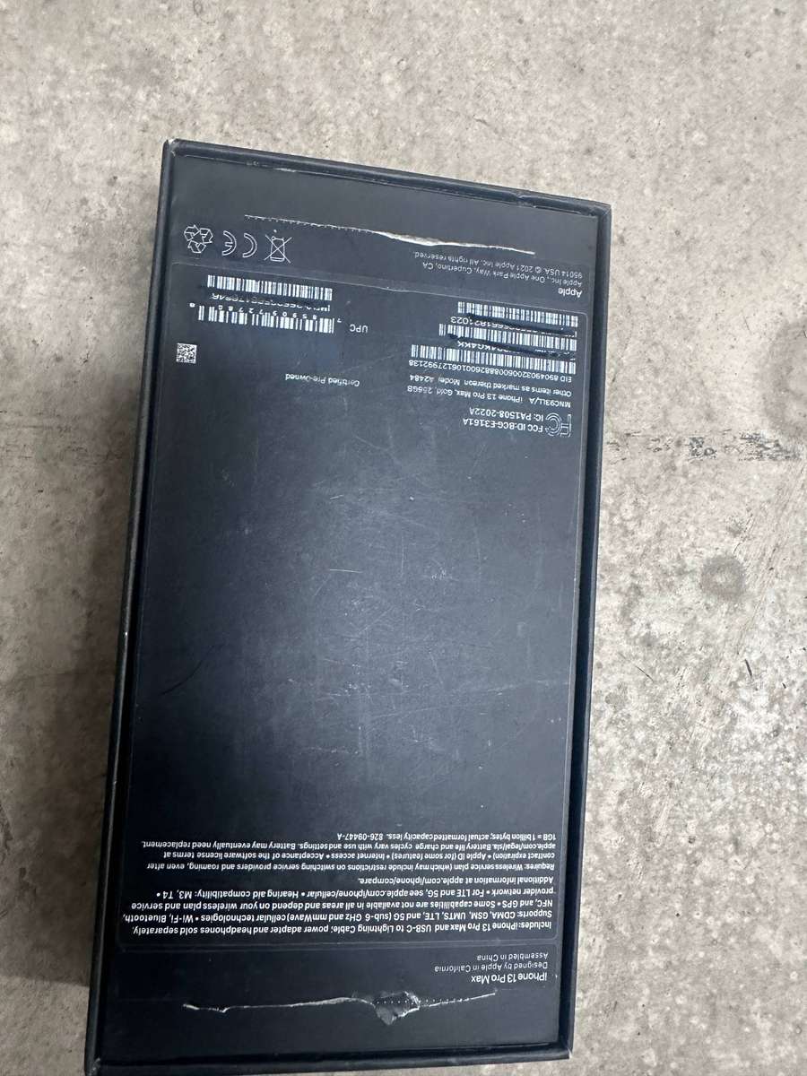 Empty iPhone Boxes