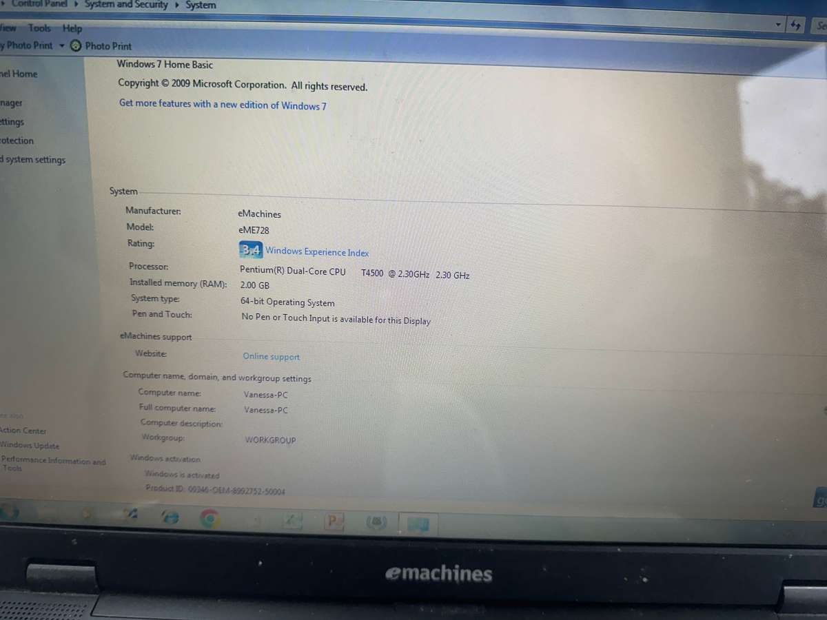 E machines Laptop Clearance