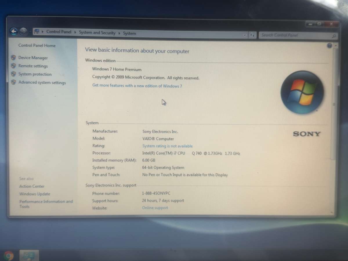 Sony VAIO - Core i7 - 6 GB RAM - Nvidia GT425M Graphics