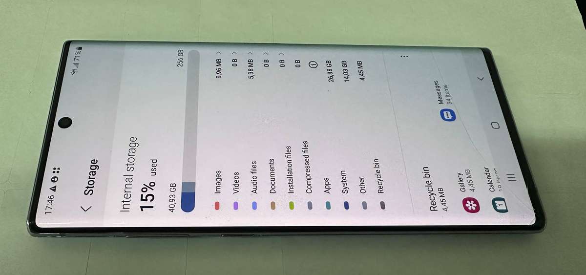 TRADE IN CLEARANCE  : SAMSUNG Note 10+ Aurora Glow 256GB