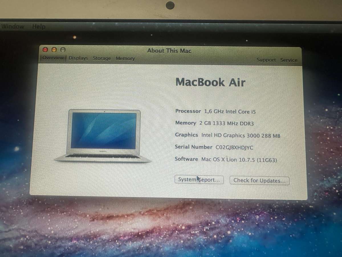 Laptop Clearance : Apple Macbook Air A1370