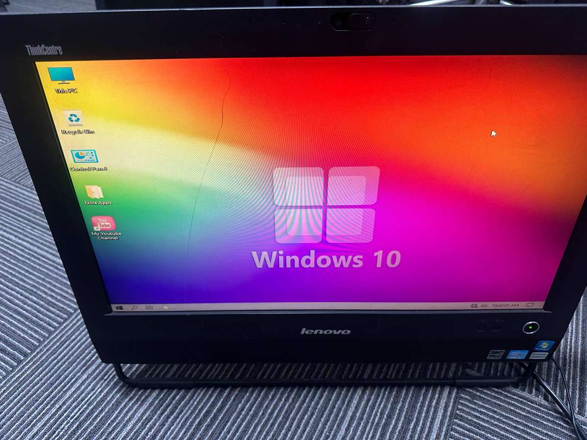 a2- Lenovo ThinkCentre Desktop - ICore i3 - 2GB RAM - Windows 10 Pro- 465 GB Storage