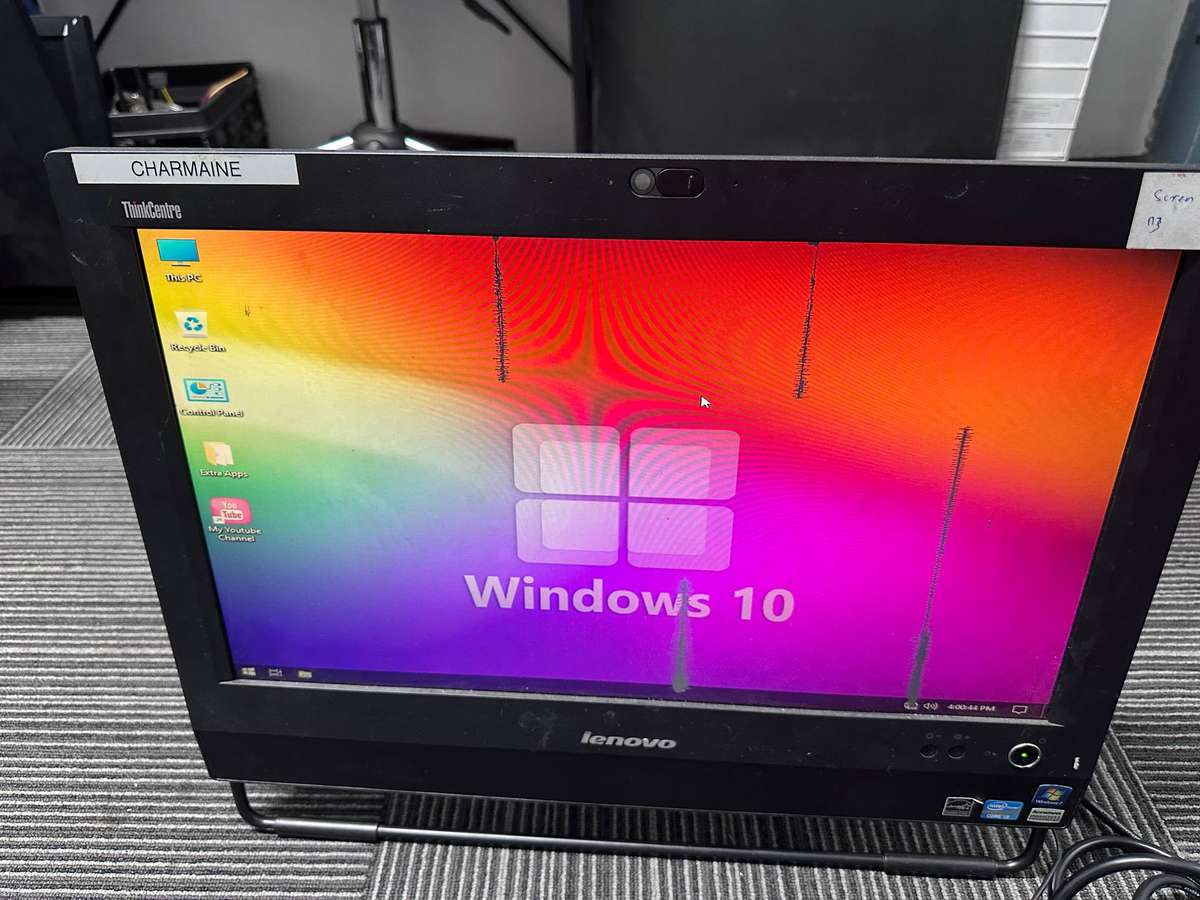 a3- Lenovo ThinkCentre Desktop - ICore i3 - 2GB RAM - Windows 10 Pro- 465 GB Storage